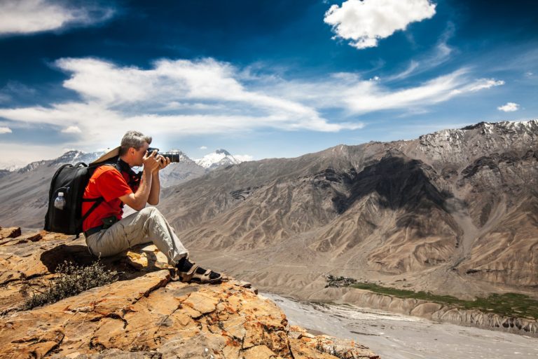 Photography on the high mountain does its job.