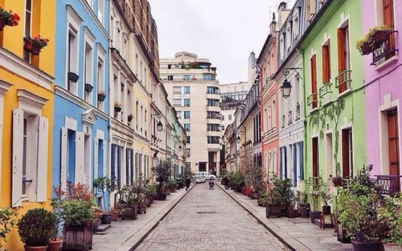Rue Cremieux Paris France
